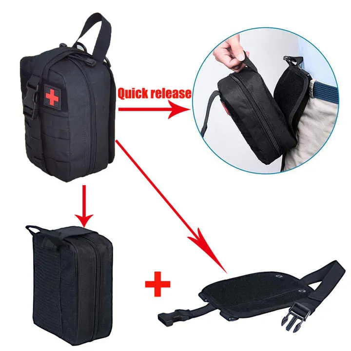 حقيبة للإسعافات الأولية -Molle Bag Tactical First Aid