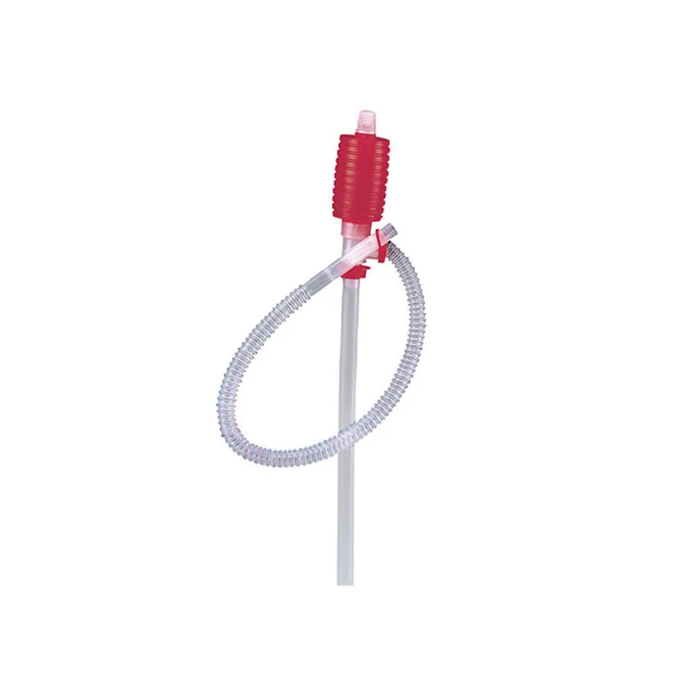 2 Super Siphon Pump Hand Pump Quick Release Hose Gas Water Deisel Fluids 60 CM