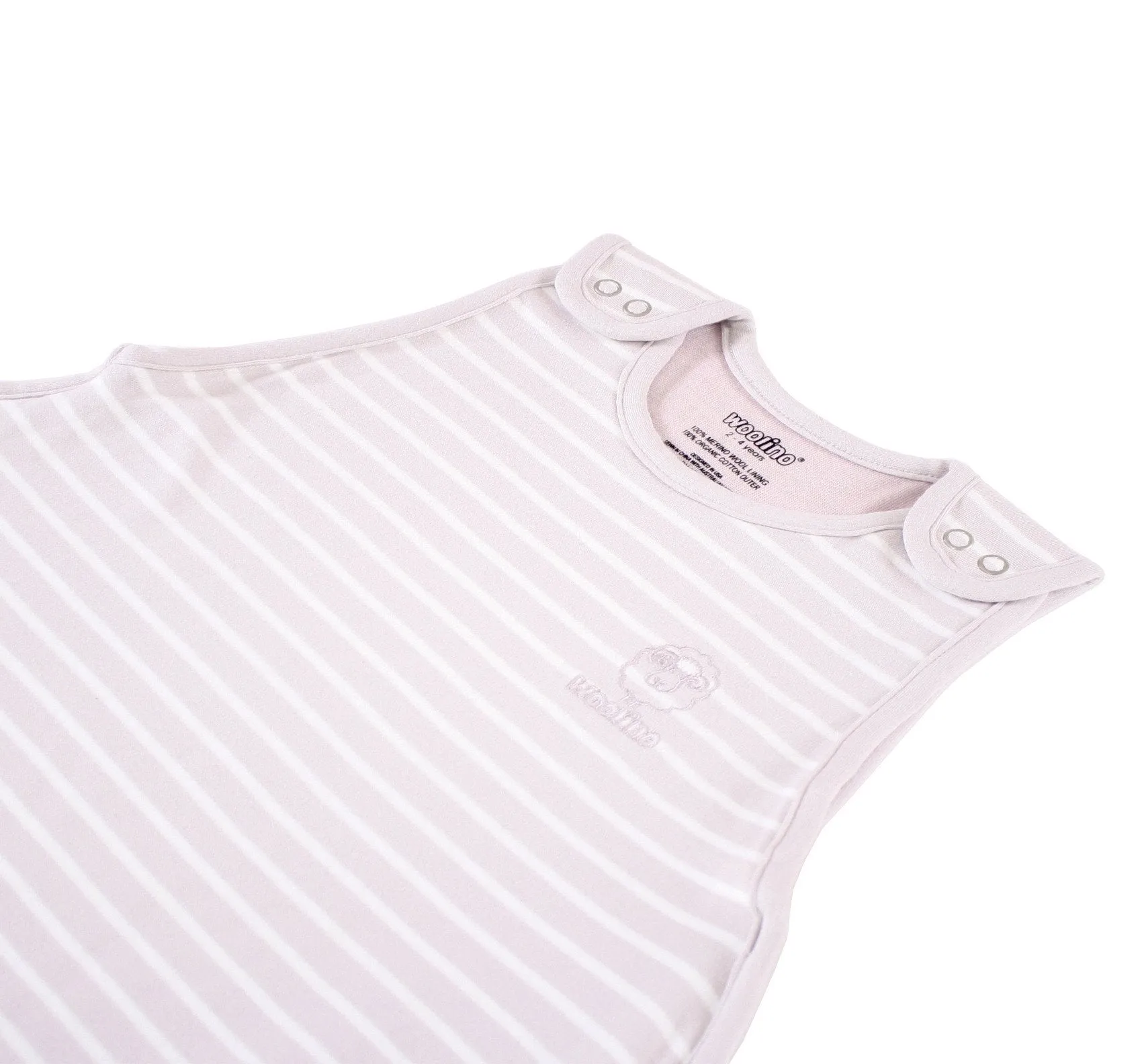 4 Season Ultimate Toddler Sleep Bag, Merino Wool & Organic Cotton, 2 - 4 Years, Lilac
