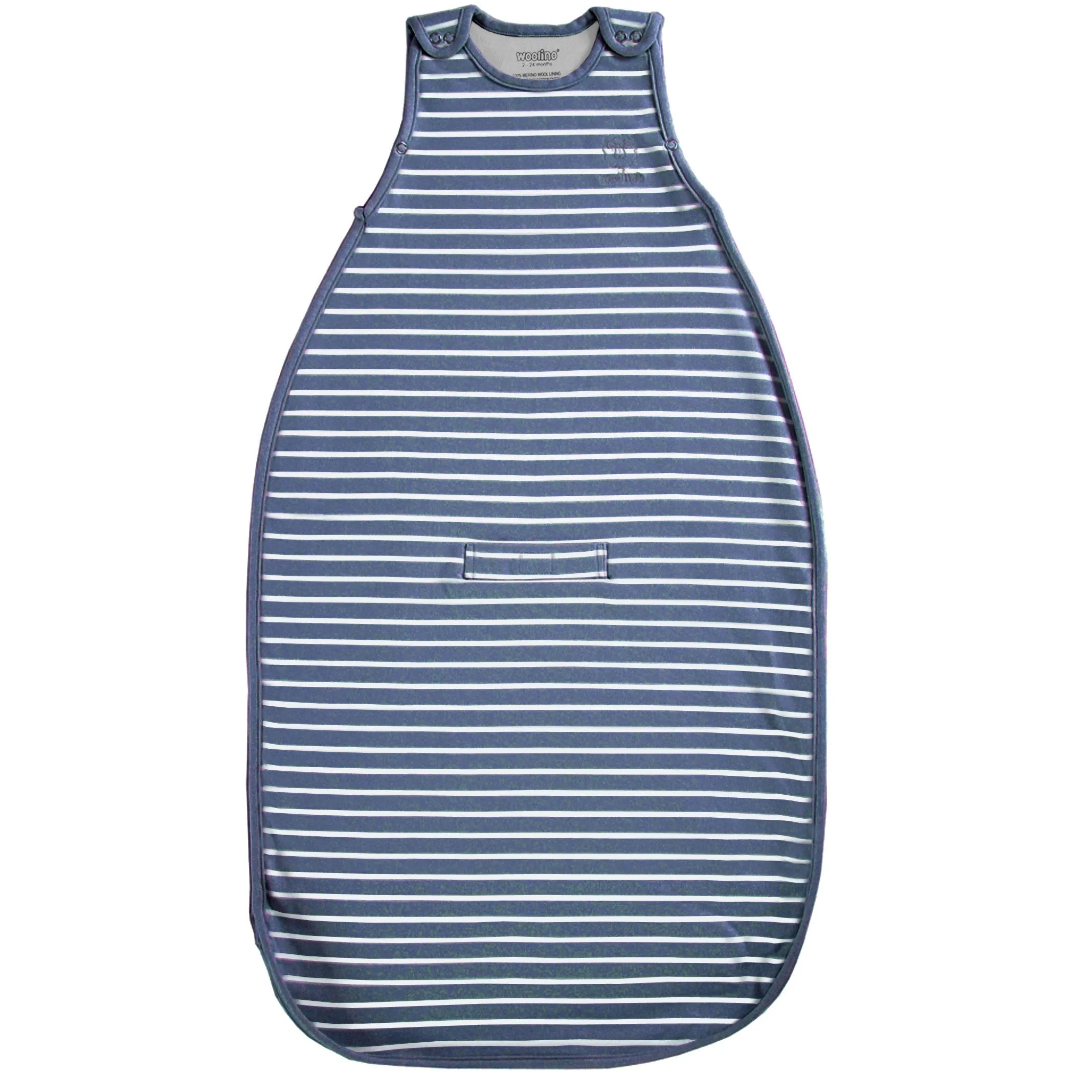 4 Season Ultimate Toddler Sleep Bag, Merino Wool & Organic Cotton, 2 - 4 Years, Navy Blue
