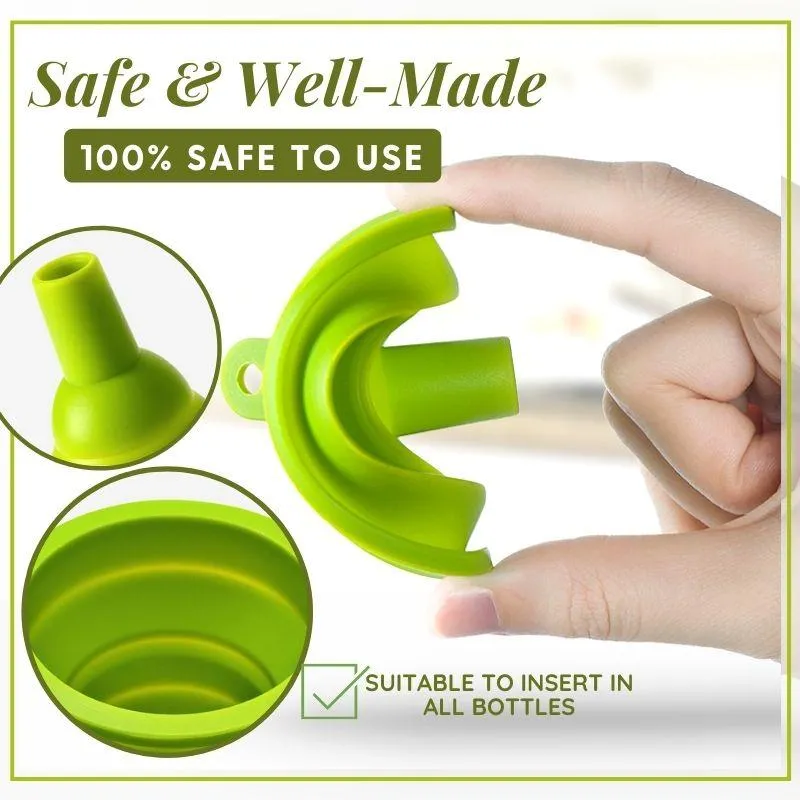 Adjustable Easy Pouring Funnel