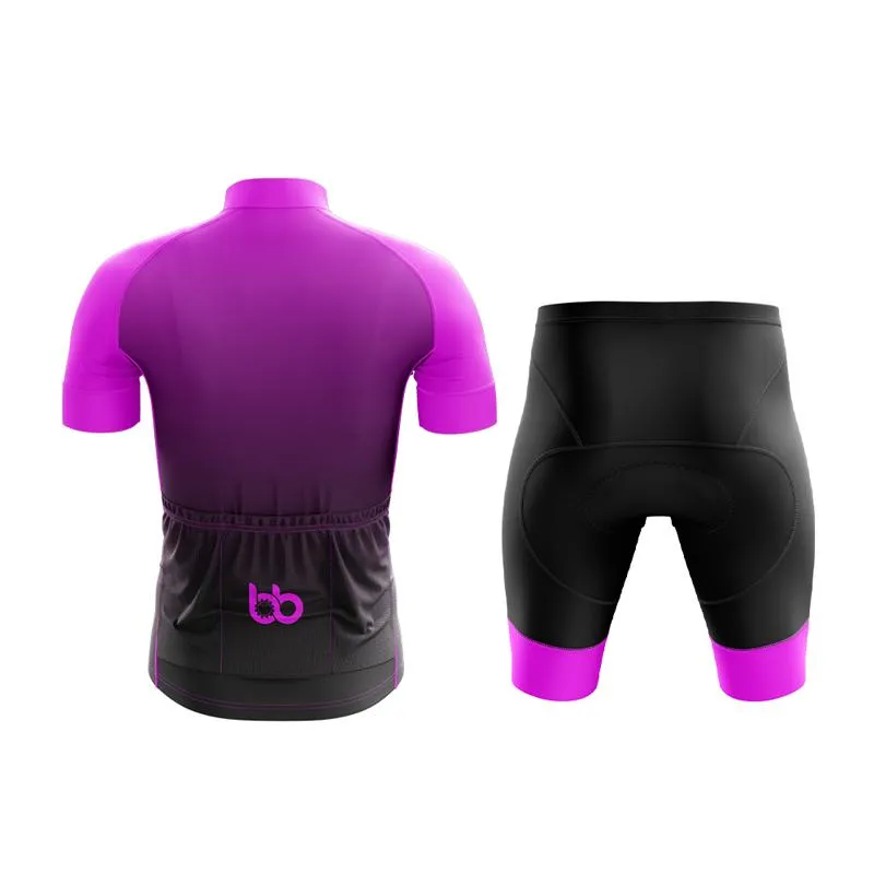 Black to Violet Club Cycling Kit