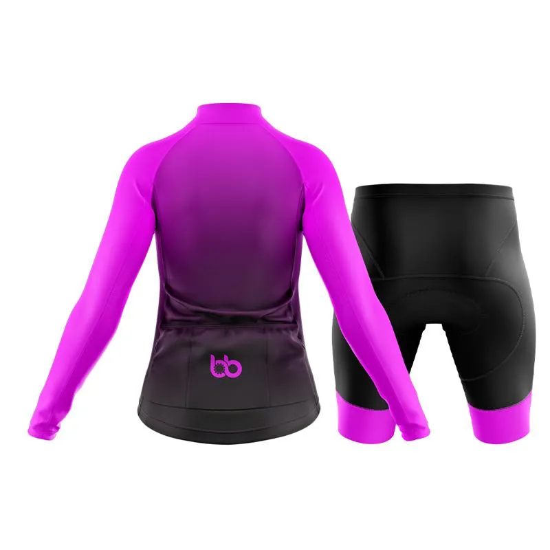 Black to Violet Club Cycling Kit