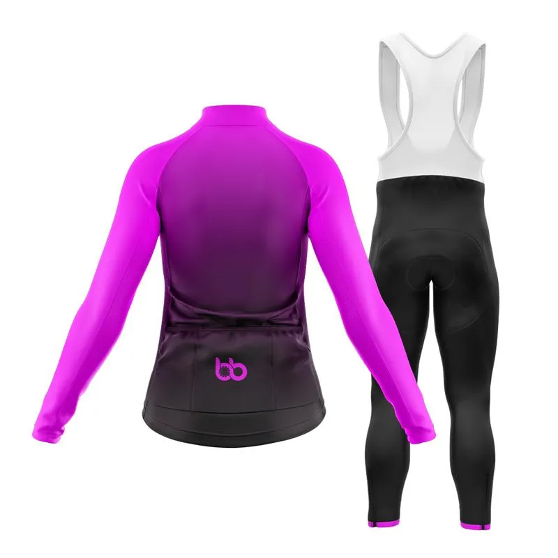 Black to Violet Club Cycling Kit