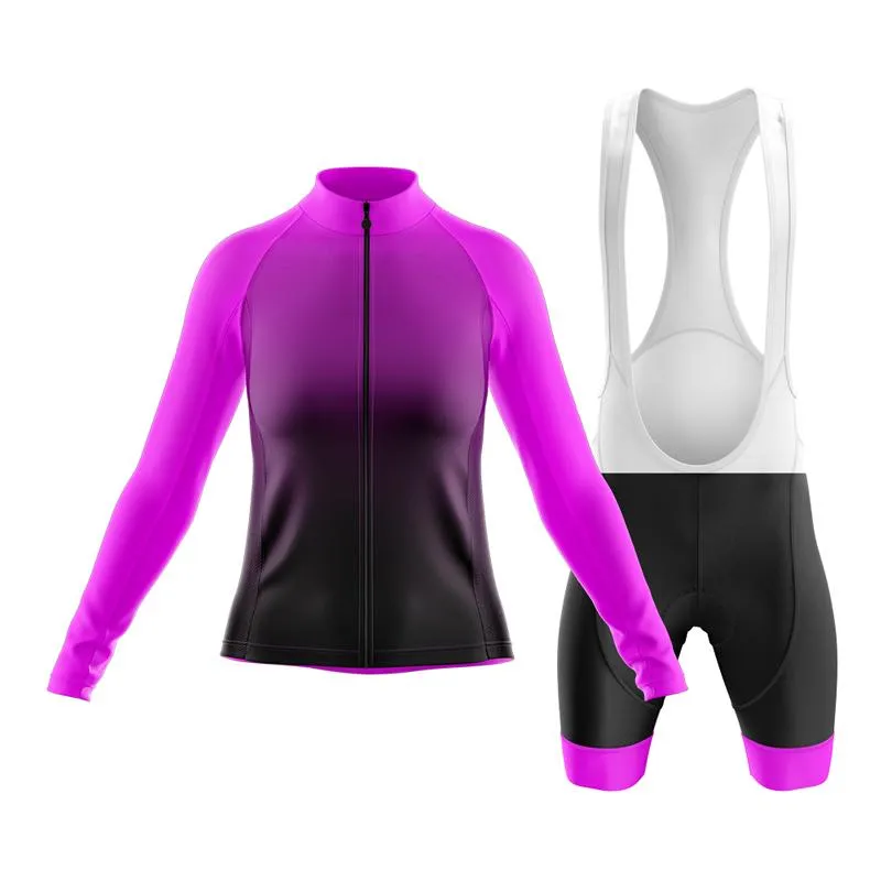 Black to Violet Club Cycling Kit