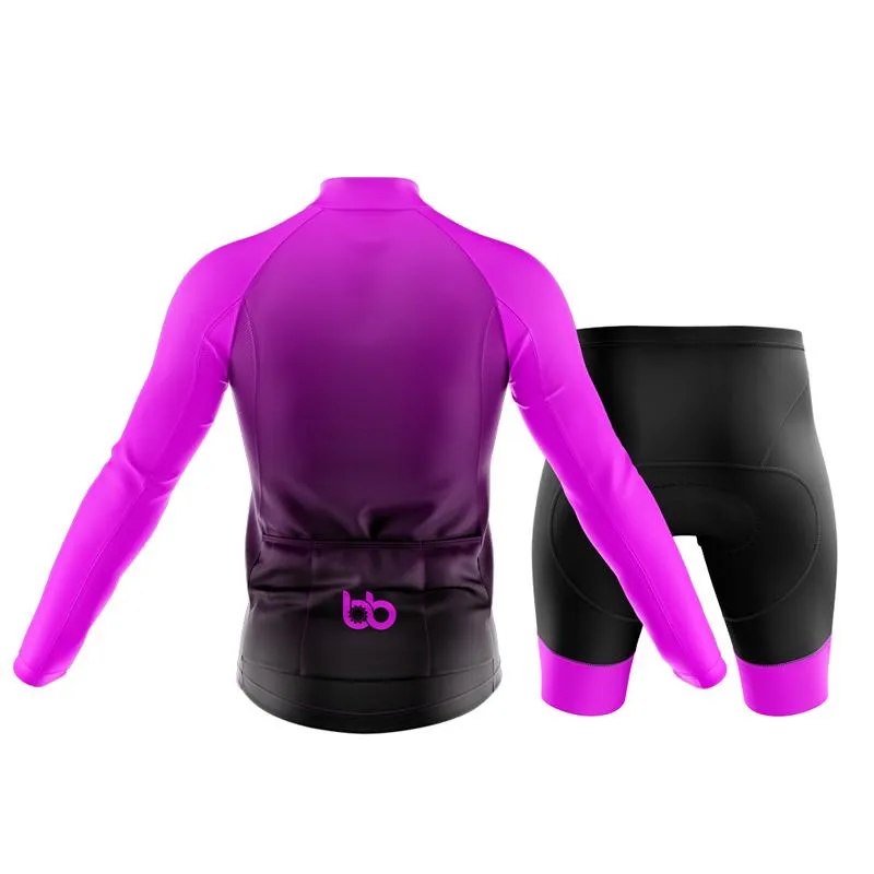 Black to Violet Club Cycling Kit