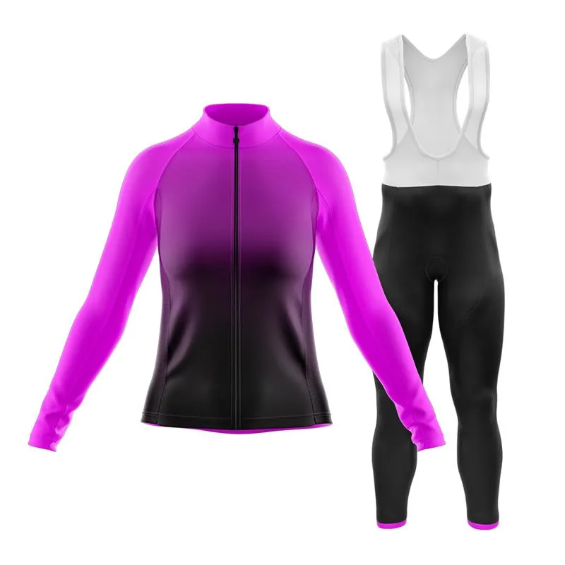 Black to Violet Club Cycling Kit