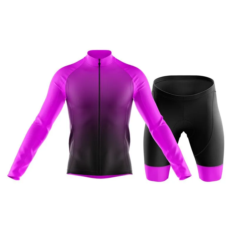 Black to Violet Club Cycling Kit