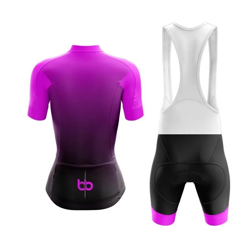 Black to Violet Club Cycling Kit
