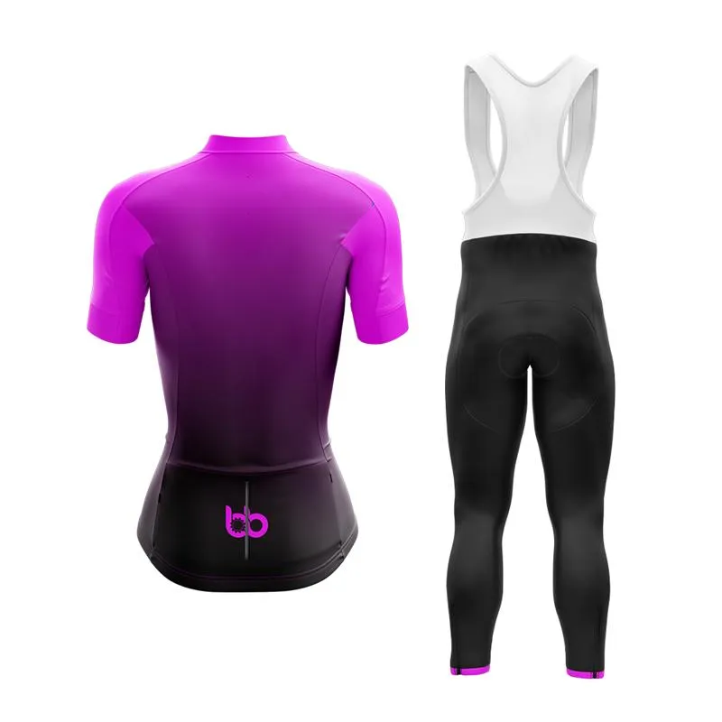 Black to Violet Club Cycling Kit