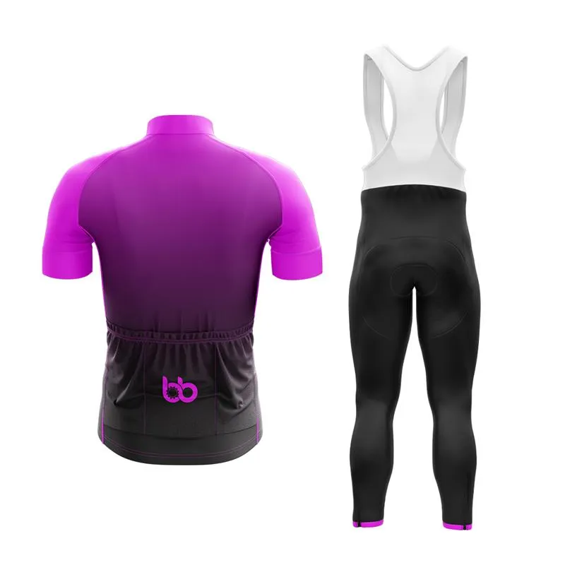 Black to Violet Club Cycling Kit