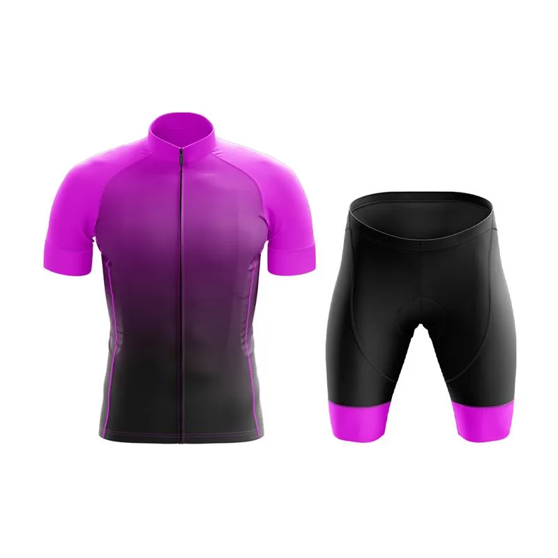Black to Violet Club Cycling Kit