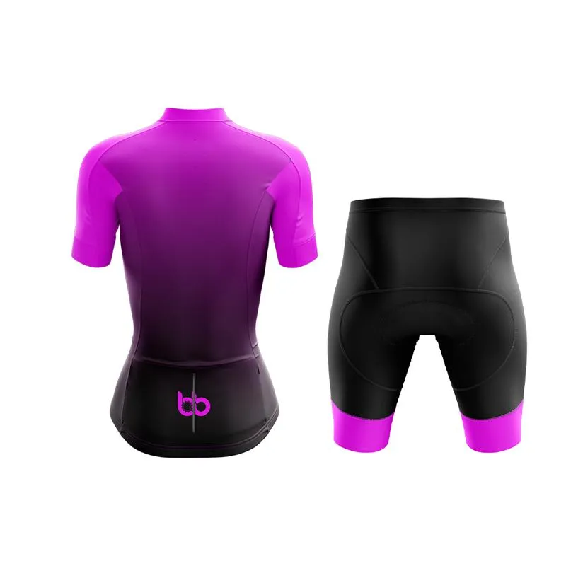Black to Violet Club Cycling Kit