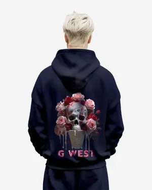 G West Ice Cream Skull Heavy Premium Oversized Hoodie