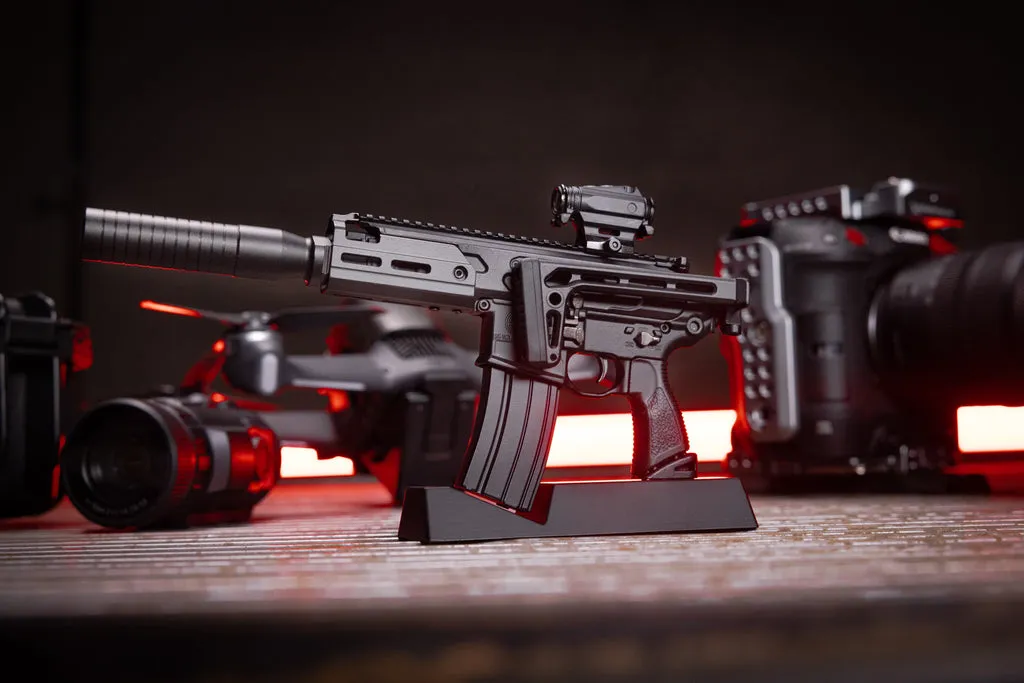 GoatGuns Miniature 1/3 Scale Die-Cast Sig Sauer MCX Model Kit (Black)
