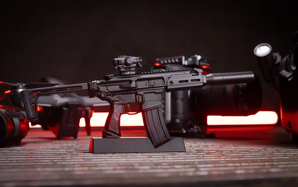 GoatGuns Miniature 1/3 Scale Die-Cast Sig Sauer MCX Model Kit (Black)