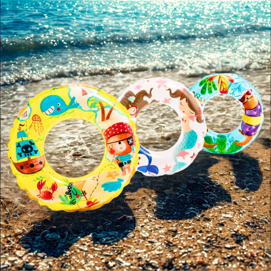 Intex Transparent Rings IT59242 - Yellow