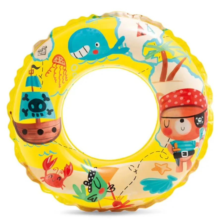 Intex Transparent Rings IT59242 - Yellow
