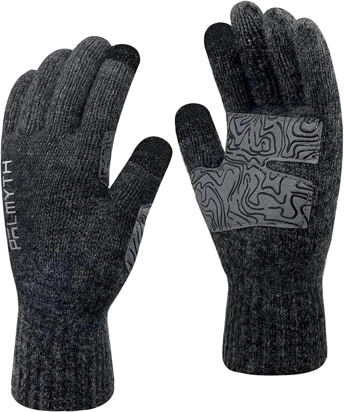 Men Wool Gloves Touch Screen