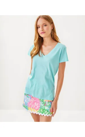 Meredith Tee Fresh Water Blue