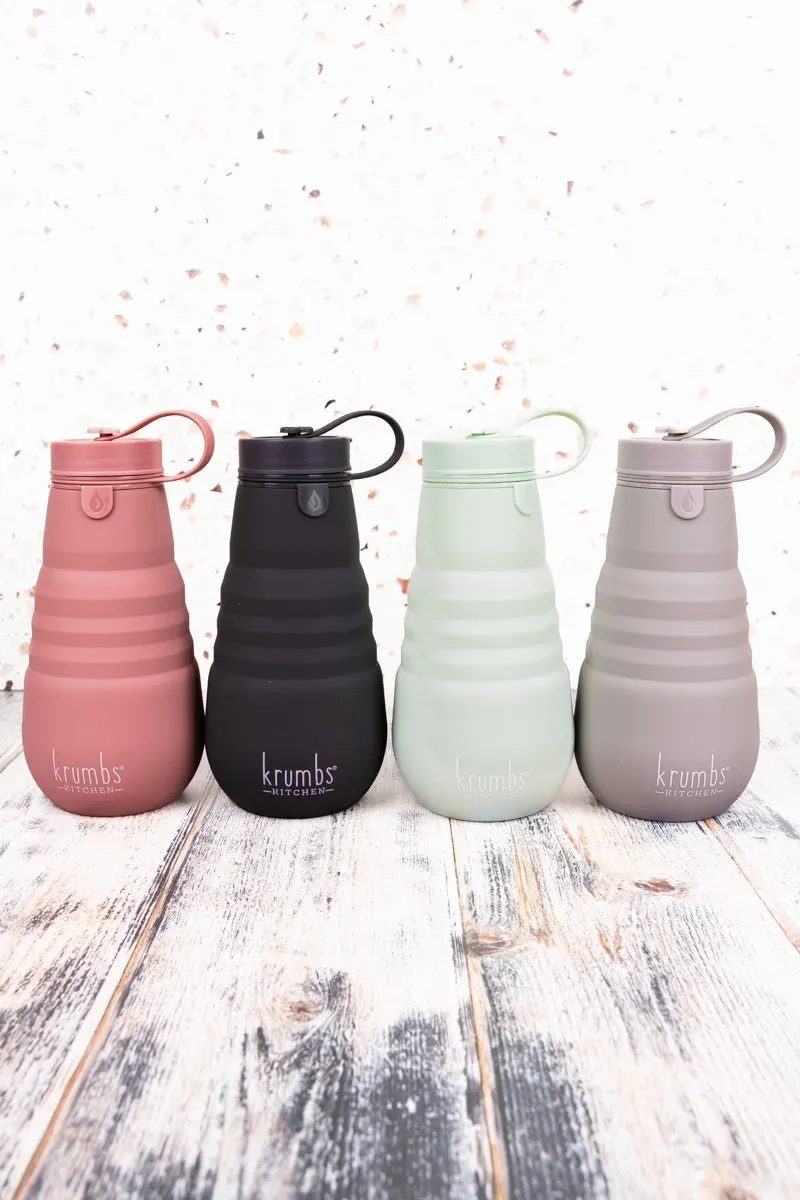 One Collapsible Silicone Water Bottle - SHIPS ASSORTED