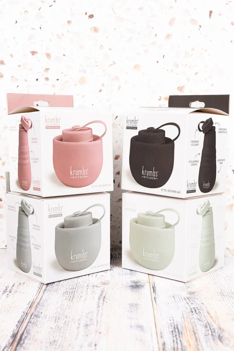 One Collapsible Silicone Water Bottle - SHIPS ASSORTED