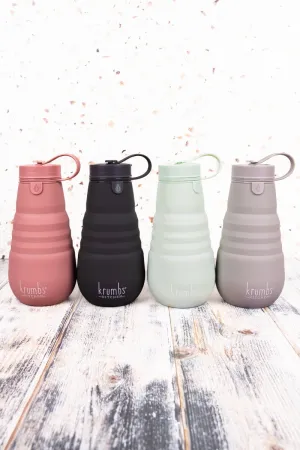 One Collapsible Silicone Water Bottle - SHIPS ASSORTED