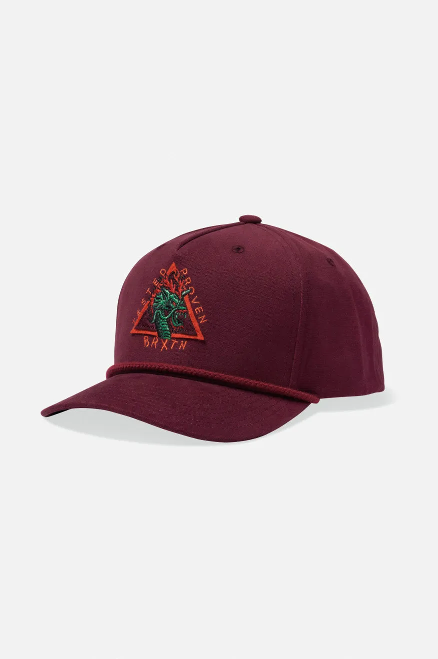 Puff NetPlus MP Snapback - Mahogany