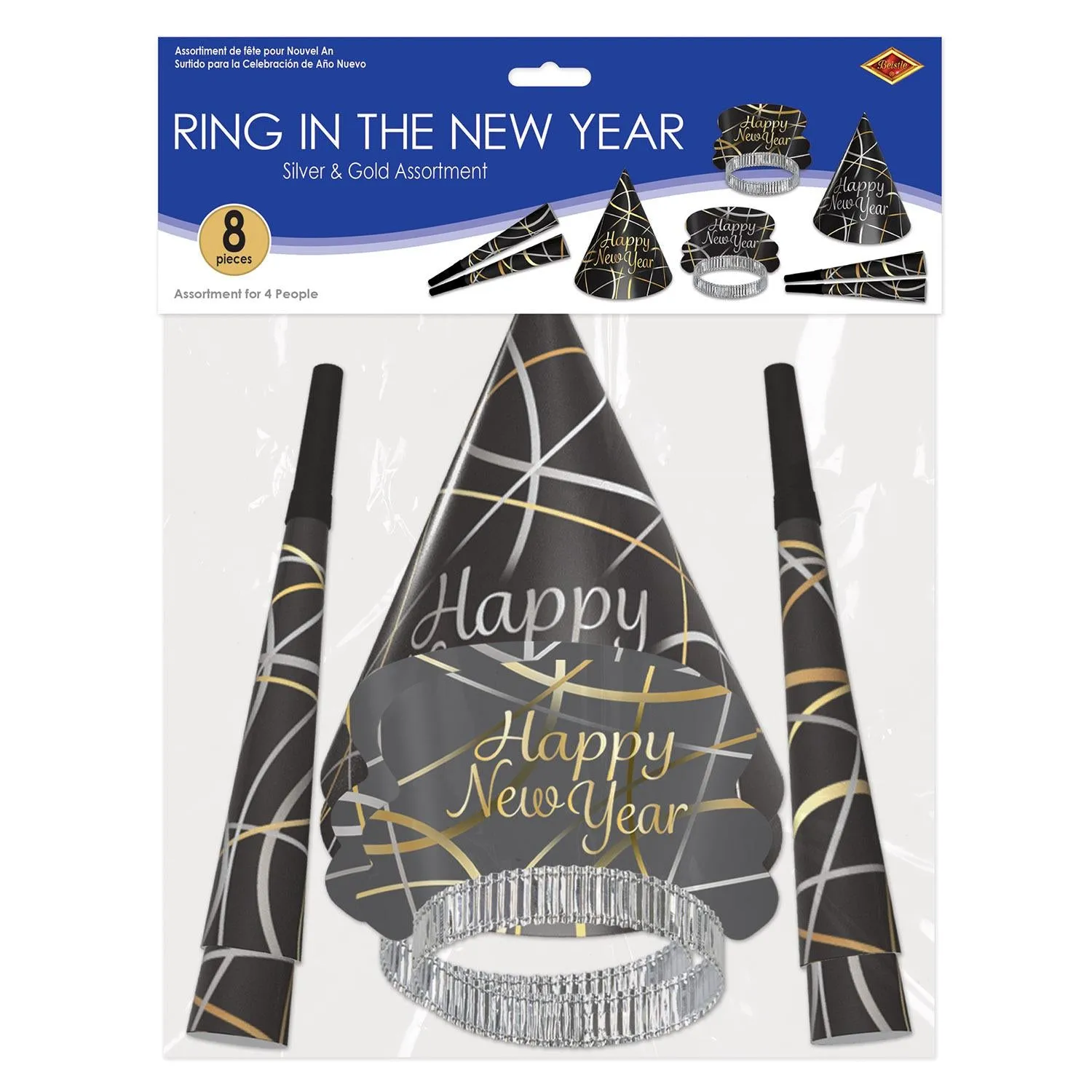 Ring In The New Year Party Kit for 4