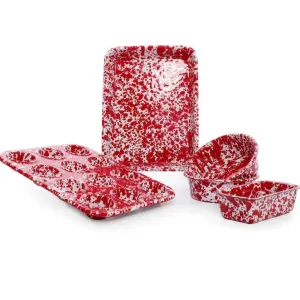Splatterware-Enamelware Childrens First Bake Set