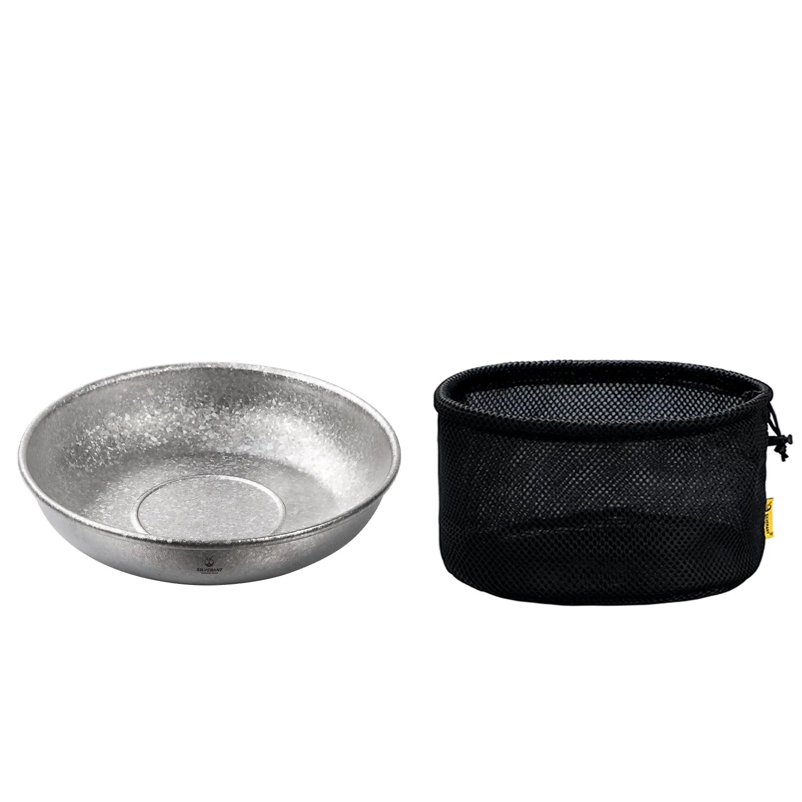 Titanium Camping Plate - Crystallized Finish