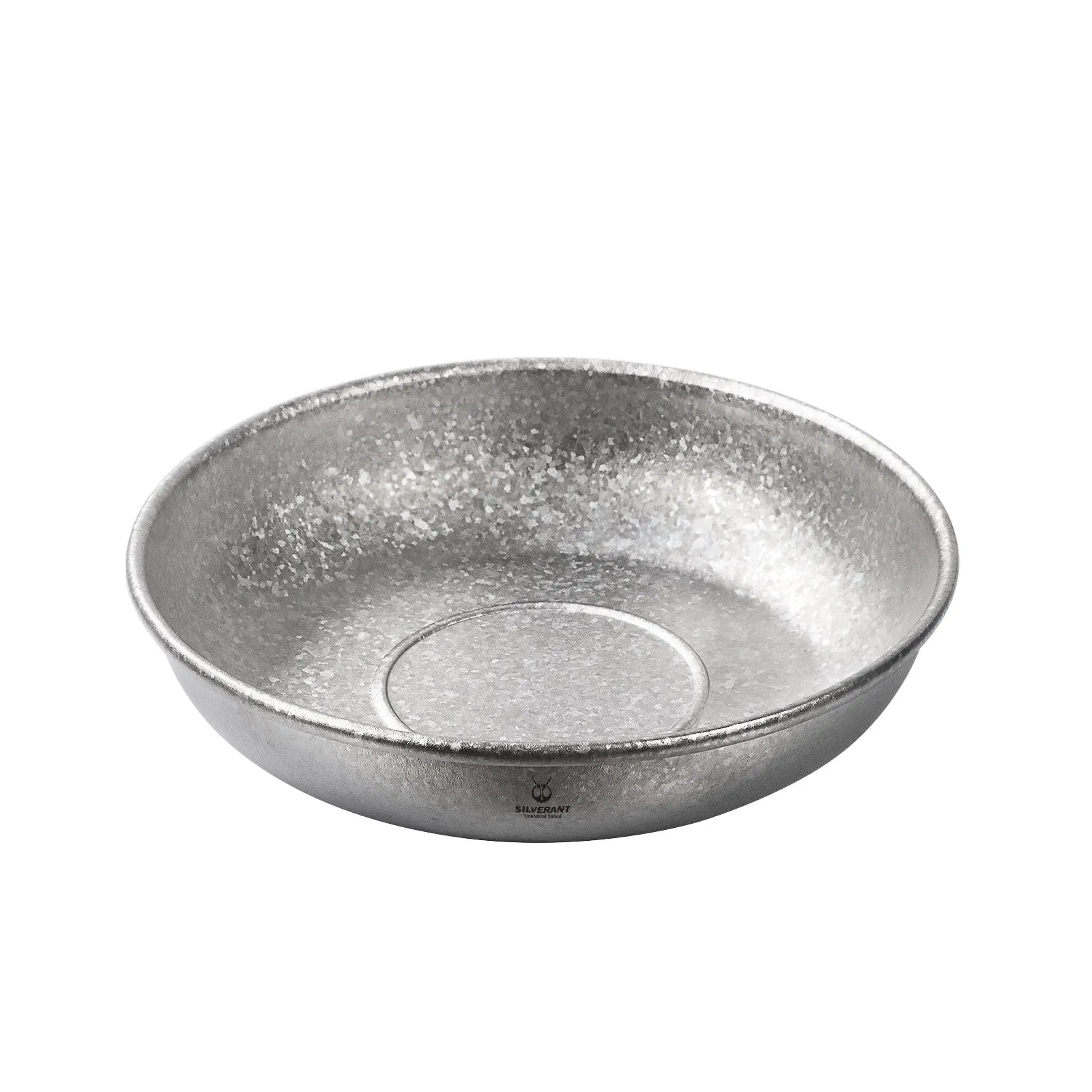 Titanium Camping Plate - Crystallized Finish