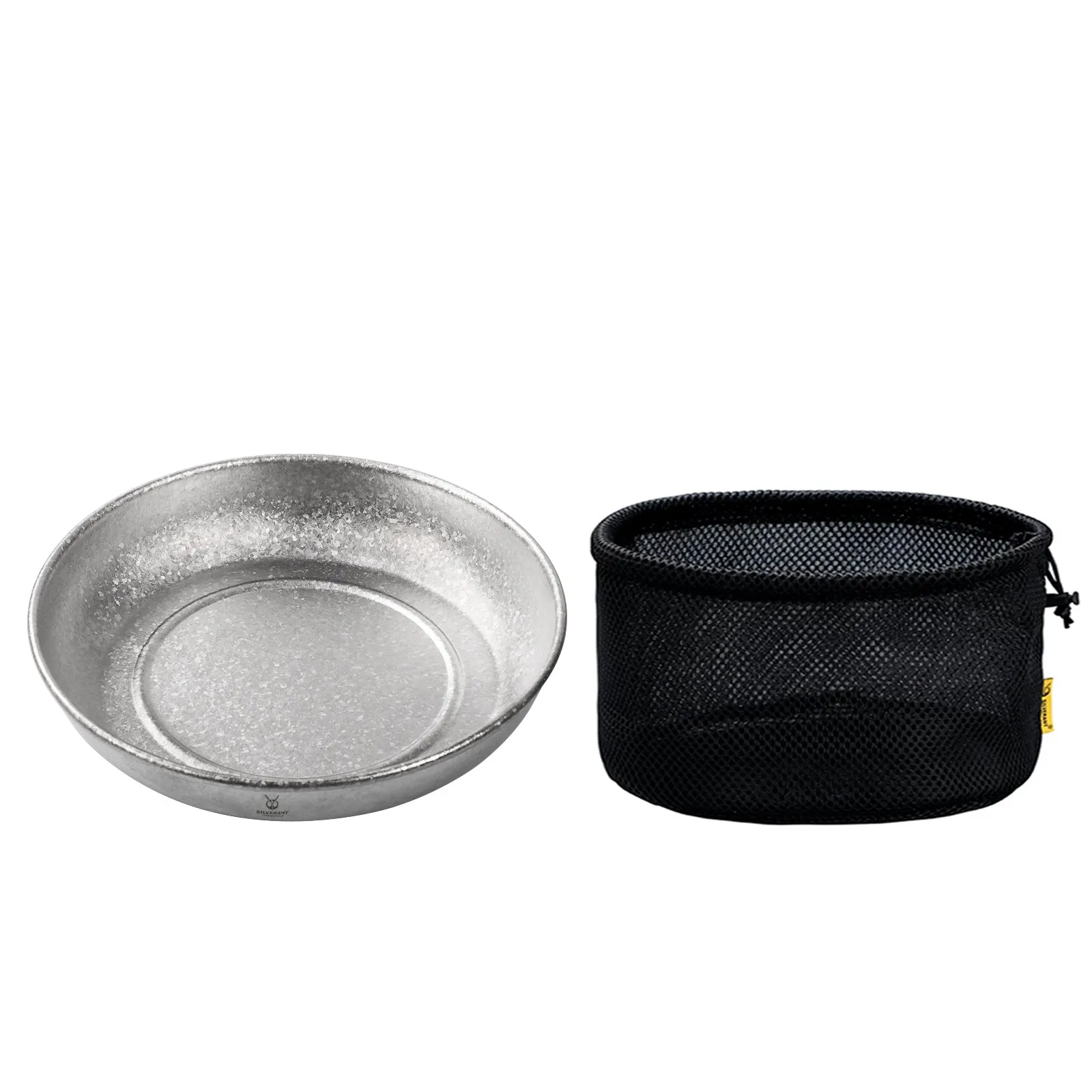 Titanium Camping Plate - Crystallized Finish