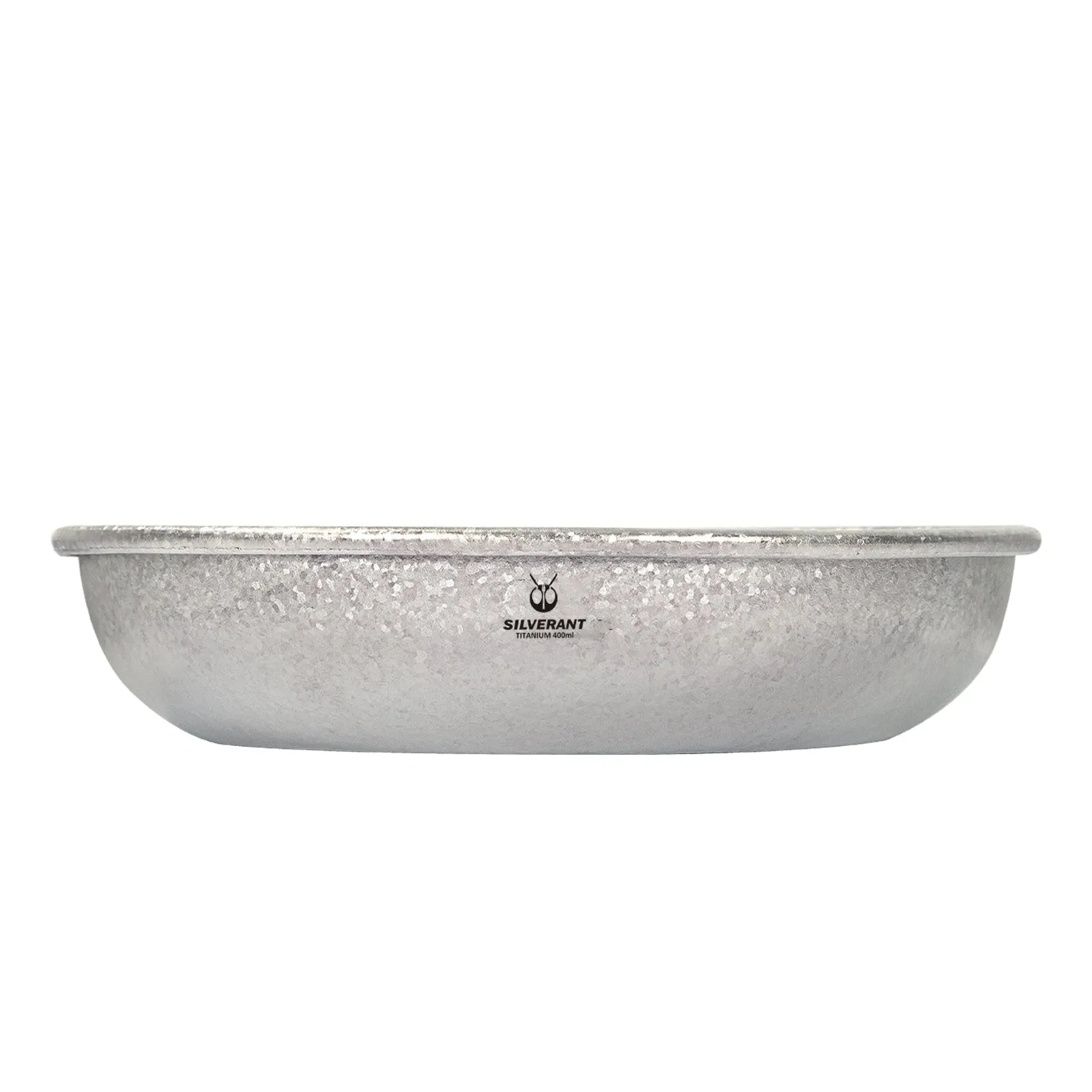 Titanium Camping Plate - Crystallized Finish