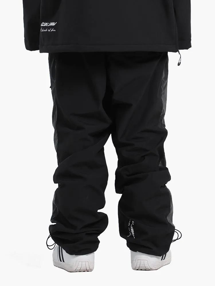 Unisex 2023 Thickened Warmth Waterproof Colorful Luminous Ski Pants